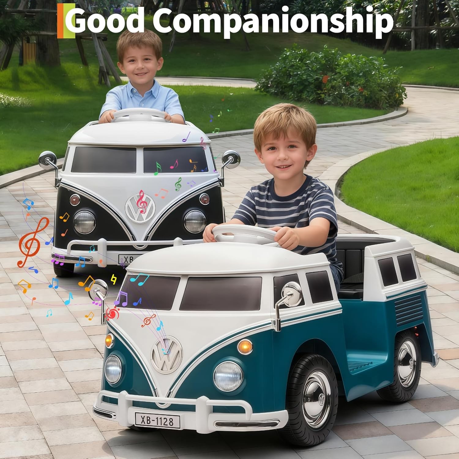 6V Ride on Toys for Kids Licensed Volkswagen Electric Car