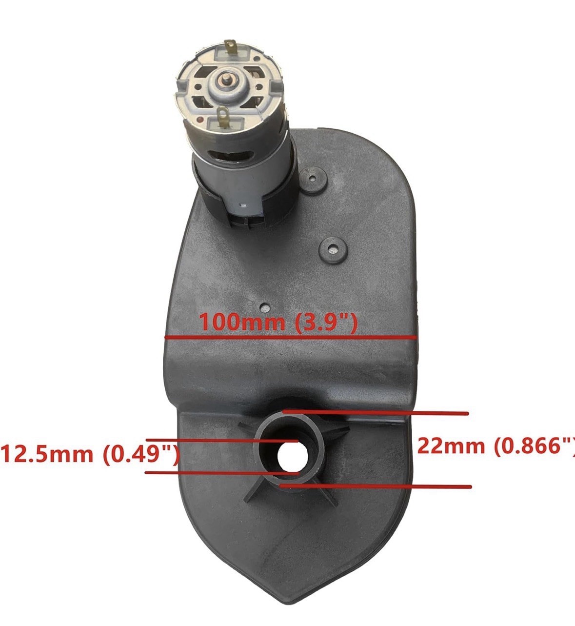 24 Volt 30000RPM High Torque Motor Gear Box for Kids Ride On Car.