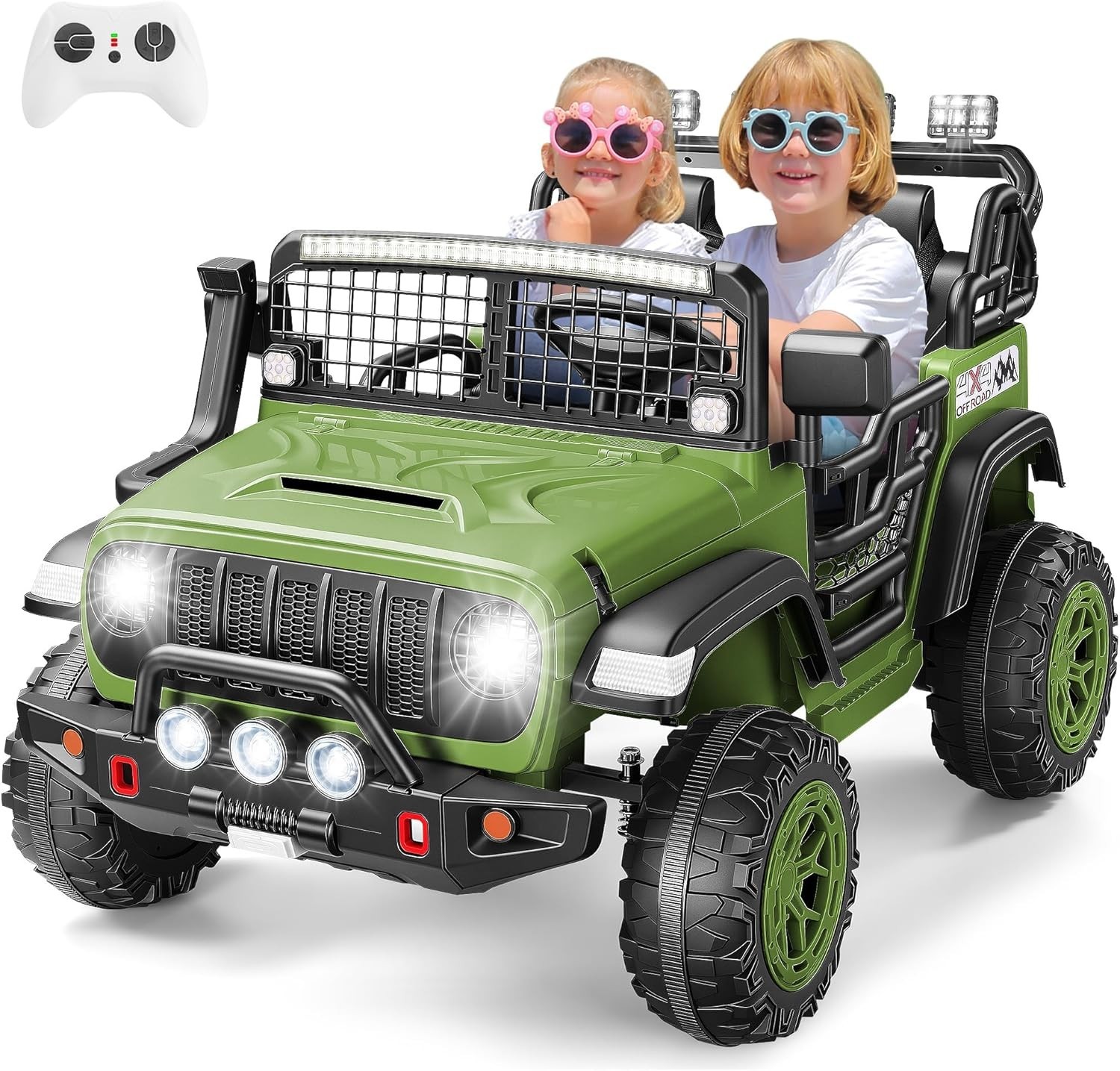 Ride on Car for Kids 24V Electric SUV w/Remote Control, 2x200W Motor Bluetooth🎁
