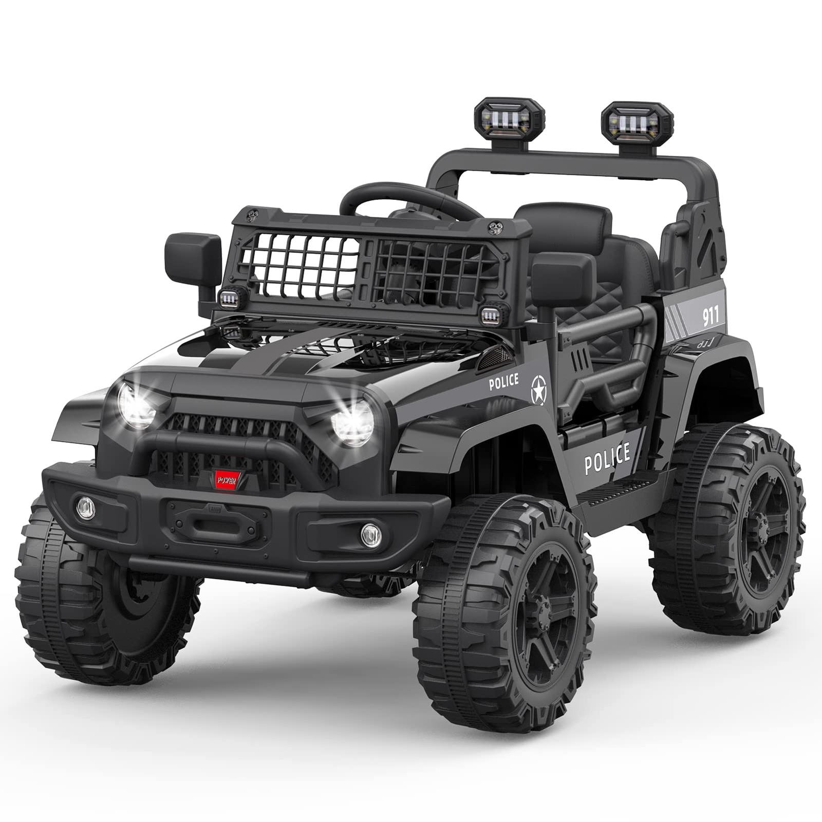 Ride on Truck Car 12V Kids Electric Vehicles w/ Remote Control Spring Suspension