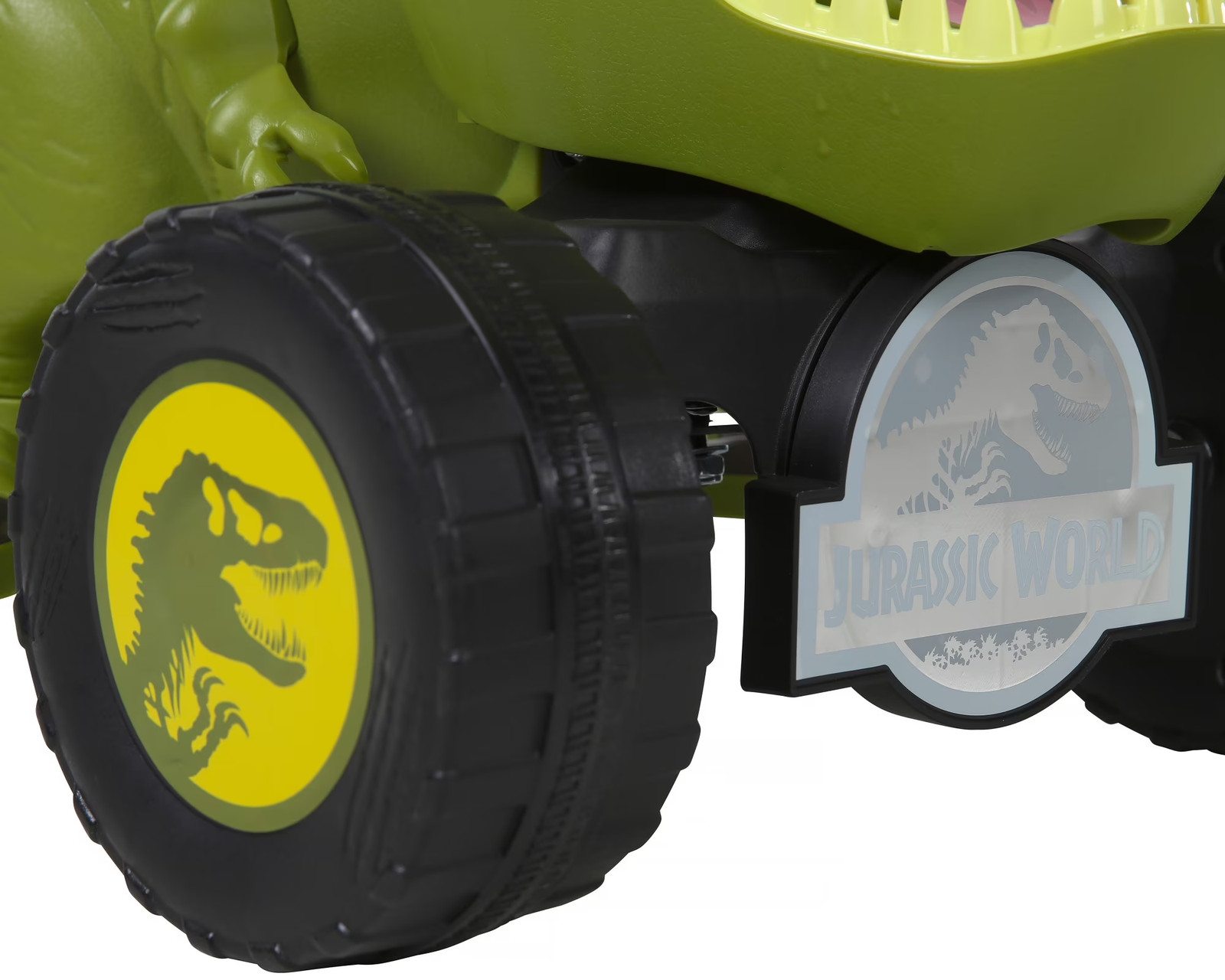 Kids Ride On Toy ATV Quad Bike Jurassic World T-Rex Dinosaur 6V Battery Powered