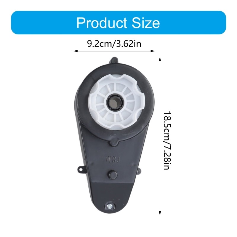 Enhanced 24V RS550 Motor Gearboxes For Off Road Ride On Toy Shockproof Design