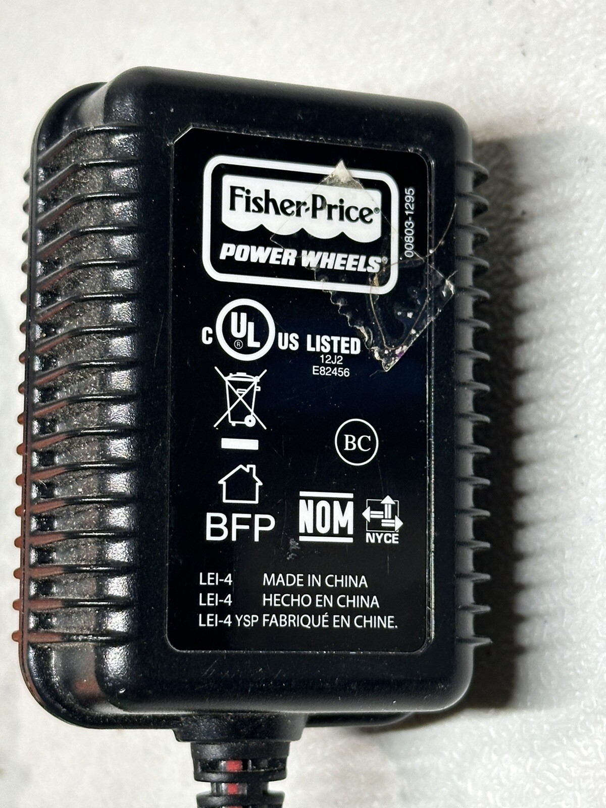 Genuine Power Wheels 00801-1781 Blue 6v Battery Charger 6 Volt B1