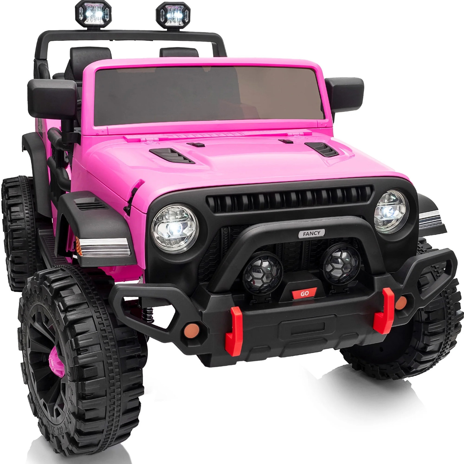 Hikiddo Camión De Juguetes Para Niños De 12 Voltios, Auto Eléctrico De 2 Asiento
