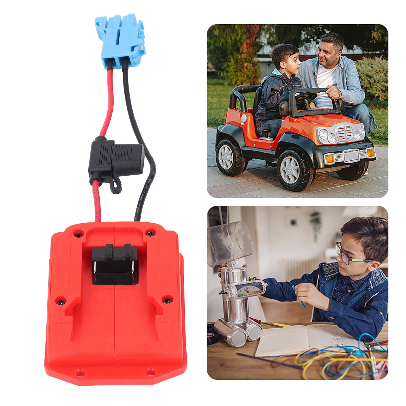 Children Riding Toys Battery Adapter Toddler Ride On Converter 18V For Peg