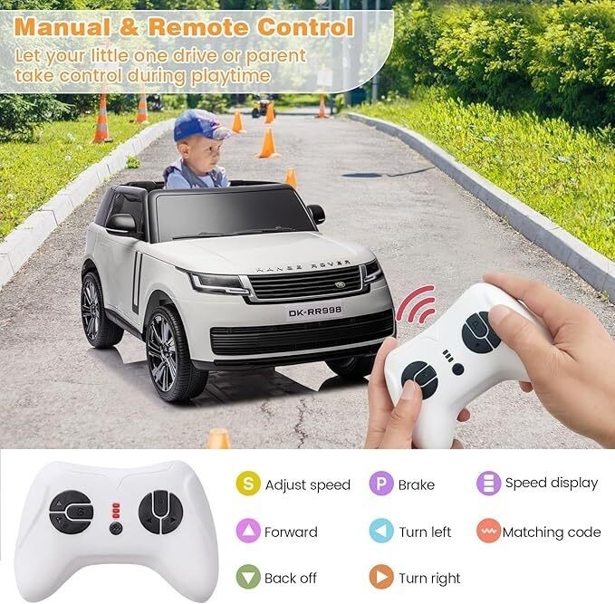 Land Rover Ride-On Car Garvee Ride P Series: 24V 2-Seater With MP3 FREE SHIPPING