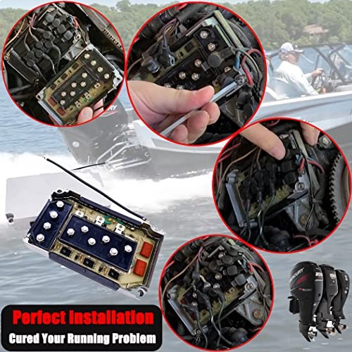 2x NEW Replacement Power Pack Switch Box 50/90/115/150/200 Outboard Motor 2 PCS
