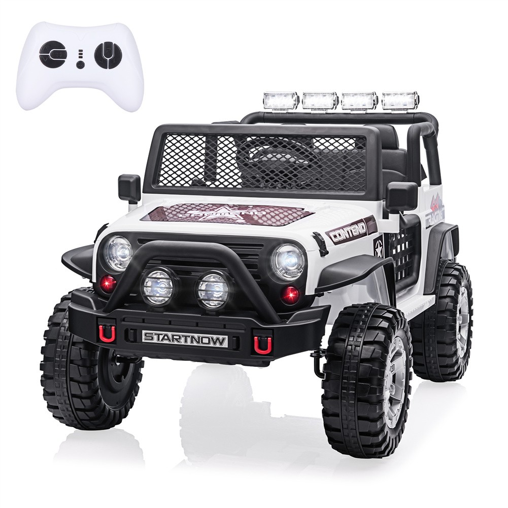 12V Kids Ride On Car 2 Seater Electric Vehicle Toy Truck Jeep MP3 Remote Control