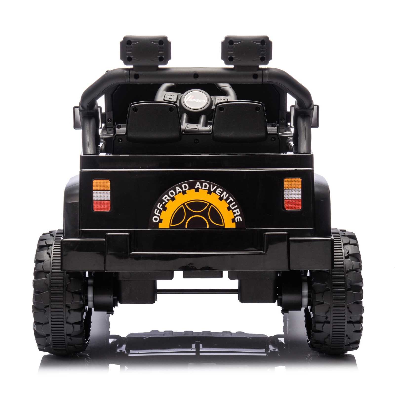12V Kids Ride on Electric Car w/Parents Control Dual Drive Headlights Slow Start