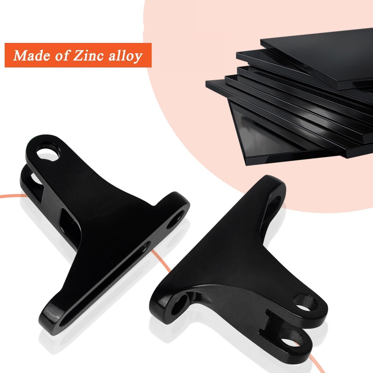 Motorcycle Parts,Passenger Mini Footboard Mount Kit for Harley Touring models…