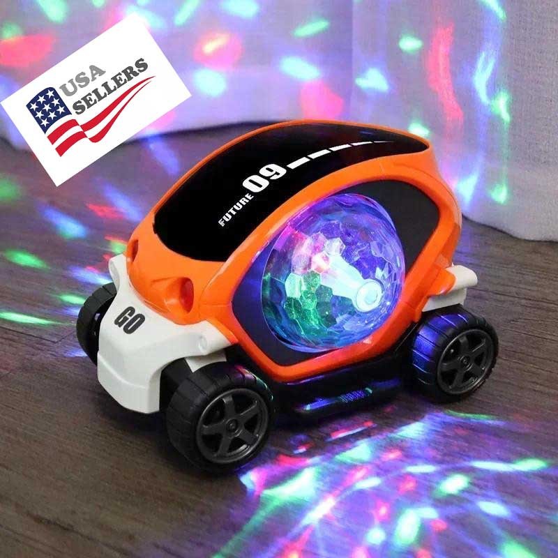 Baby Car Toys Toddler Crawling Sensory Toy Car Toys Electronic Car – USA SELLER