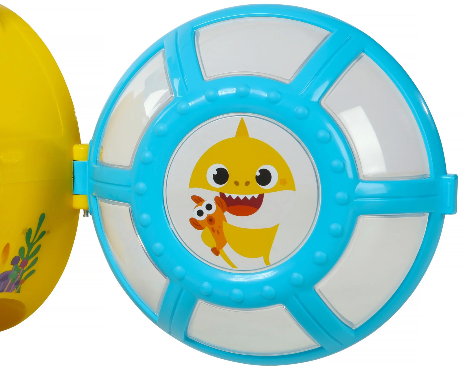 Kids Ride On Toy Baby Shark Yellow Submarine Periscope Spinning Propeller