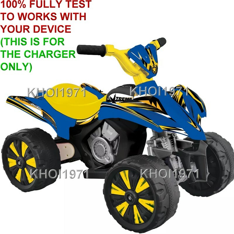 WALL charger AC adapter 4F 0672 National Products Kid Motorz Xtreme Quad ride on
