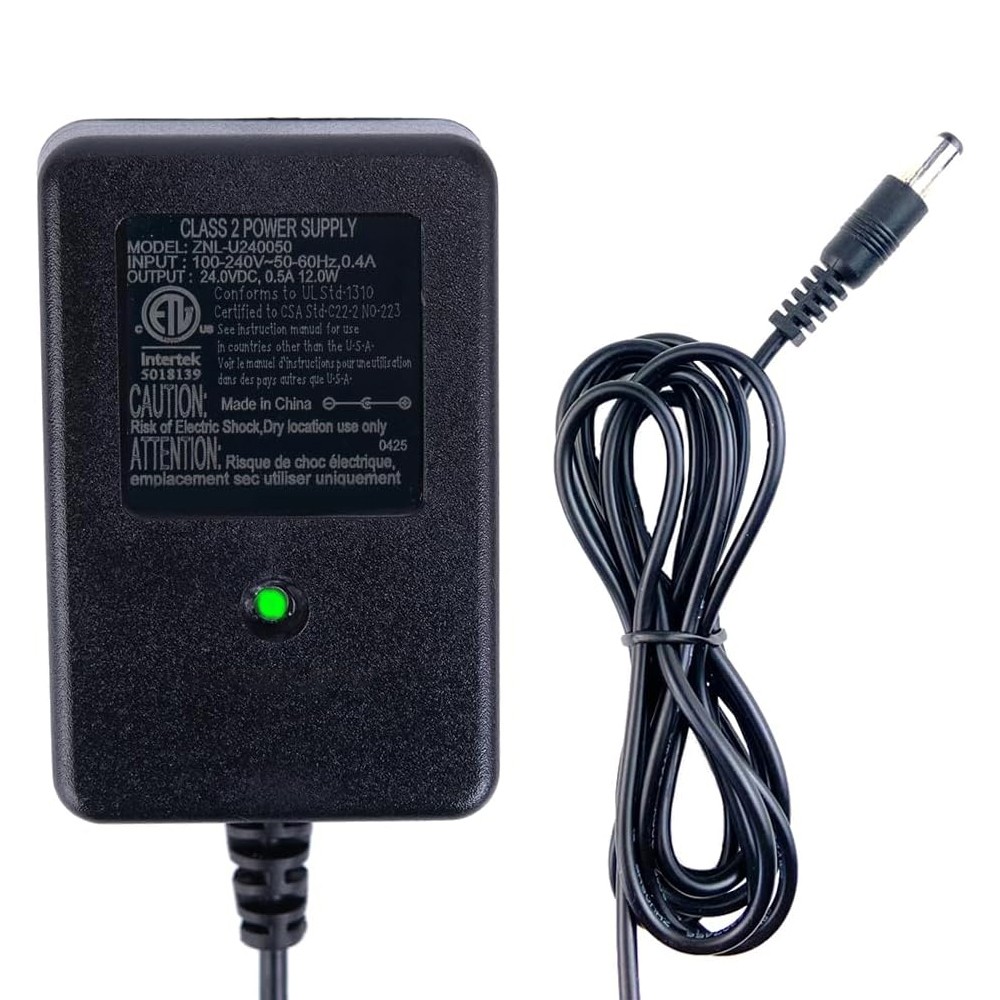 24V Battery Charger for Kids Ride On Toys, Cars SUV Jeep Bumper Power Adapter