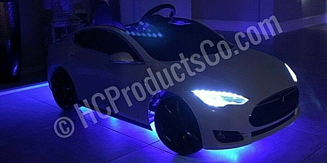 Bluetooth Controlled 14 inch LED Light Kit For Kids Electric Cars