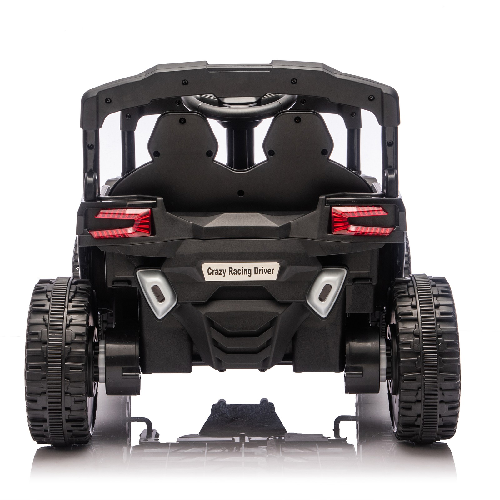 24V Kids UTV, 2.4G Remote, 80W×2, Suspension, Anti-Collision Bar, Bluetooth,3-5Y