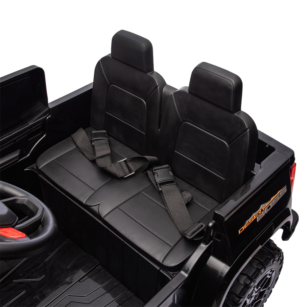 24V 2-seater Ride On Pickup kids 4WD Toy w/ Remote Control 2.49-3.73MPH for 3+