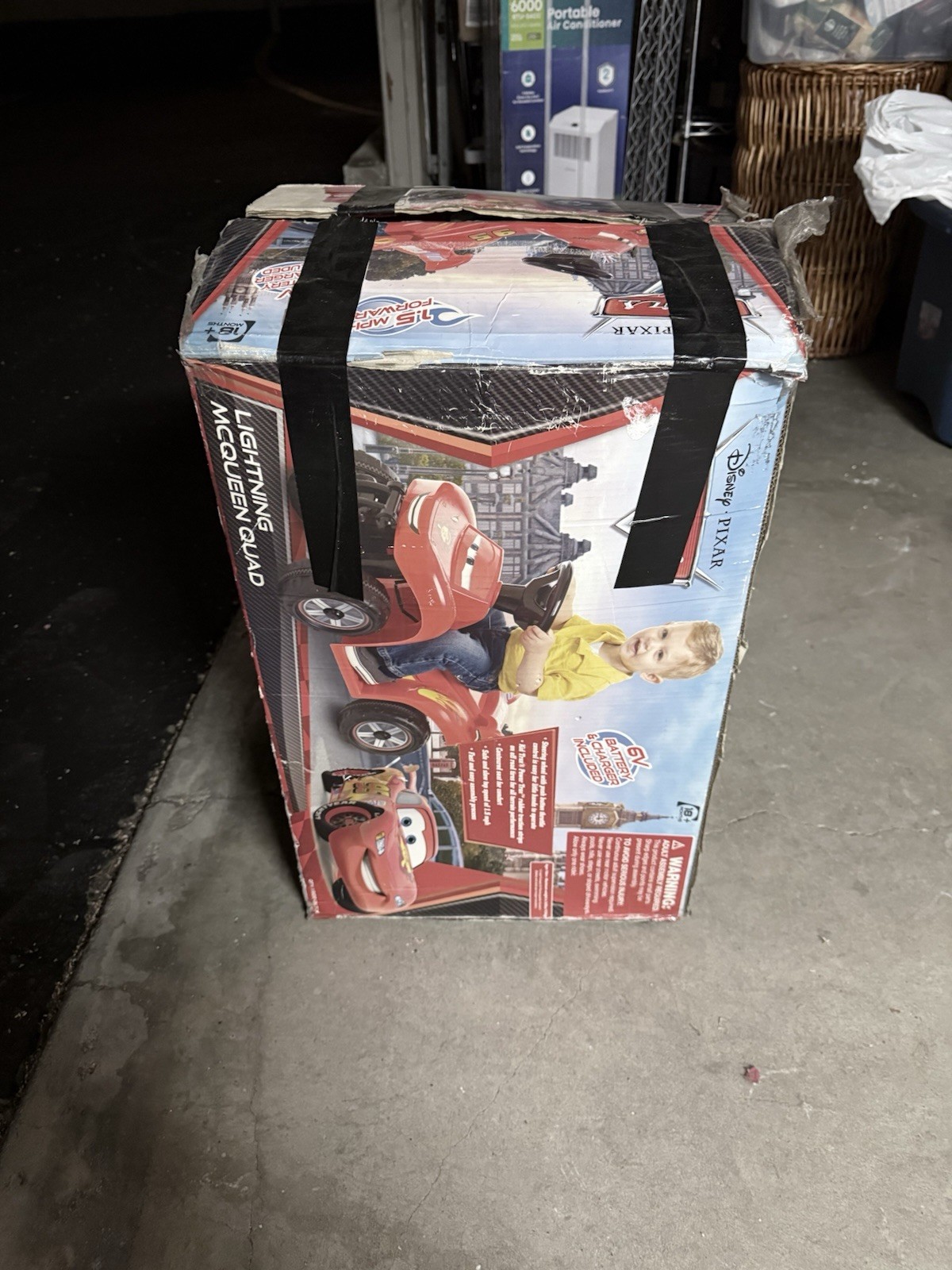 Disney Pixar Cars Lightning McQueen 6V Toddler Quad Ride On