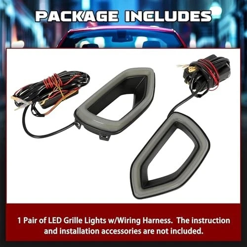 LED Grille Lights for Dodge Charger SRT/Scat Pack 2015-2022