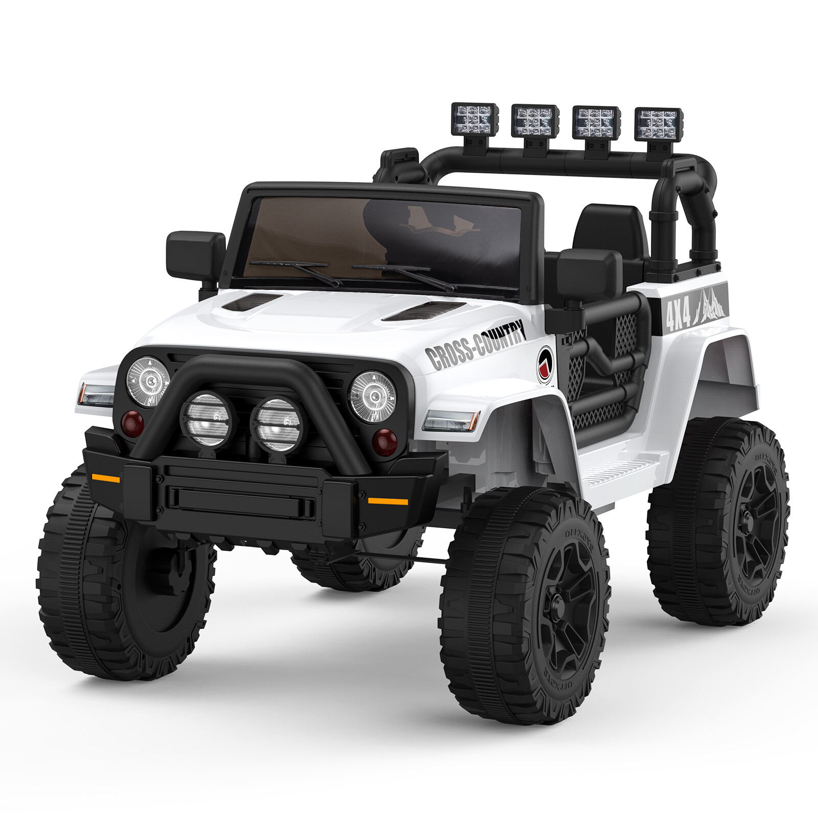 Kids Ride On Car SUV 12V Electric Vehicle Toy with Remote, LED Light, Music
