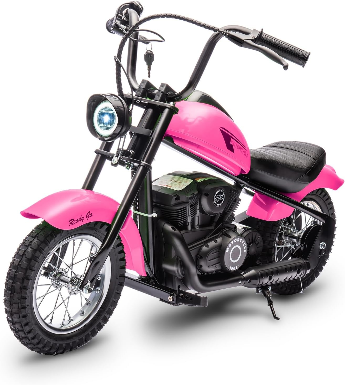 Ride on Electric Motorcycle for Kids 24V 250W Electric Dirt Bike with LED Light