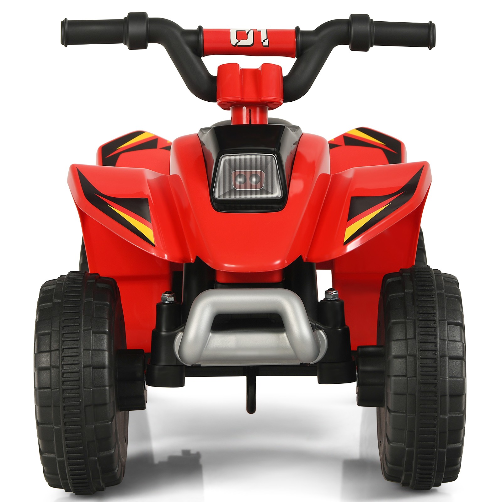 6V Kids Electric Quad ATV 4 Wheels Toddlers Ride On Car Forward & Reverse Red