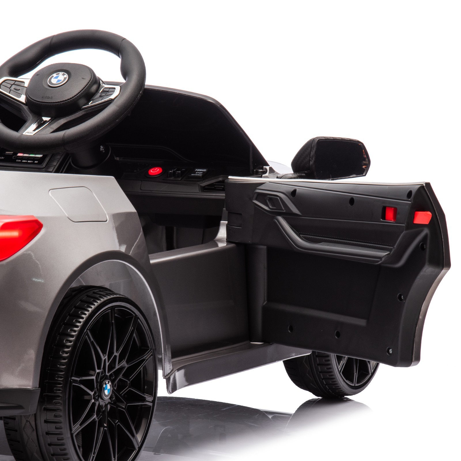 Licensed BMW M4 Electric Ride-On Car 24V Truck with Remote Control for Kids 3-5