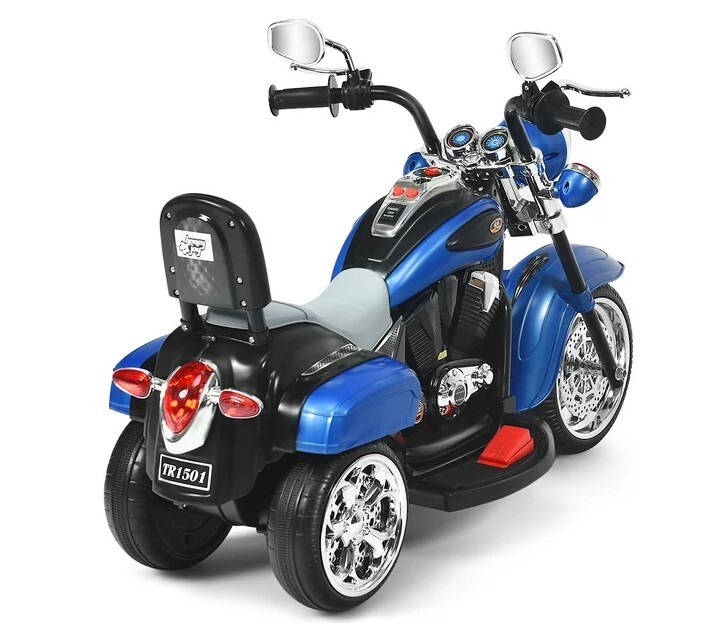 Electric Child Motorcycle Harley Davidson Battery Powered Bike Motor Ride On Toy