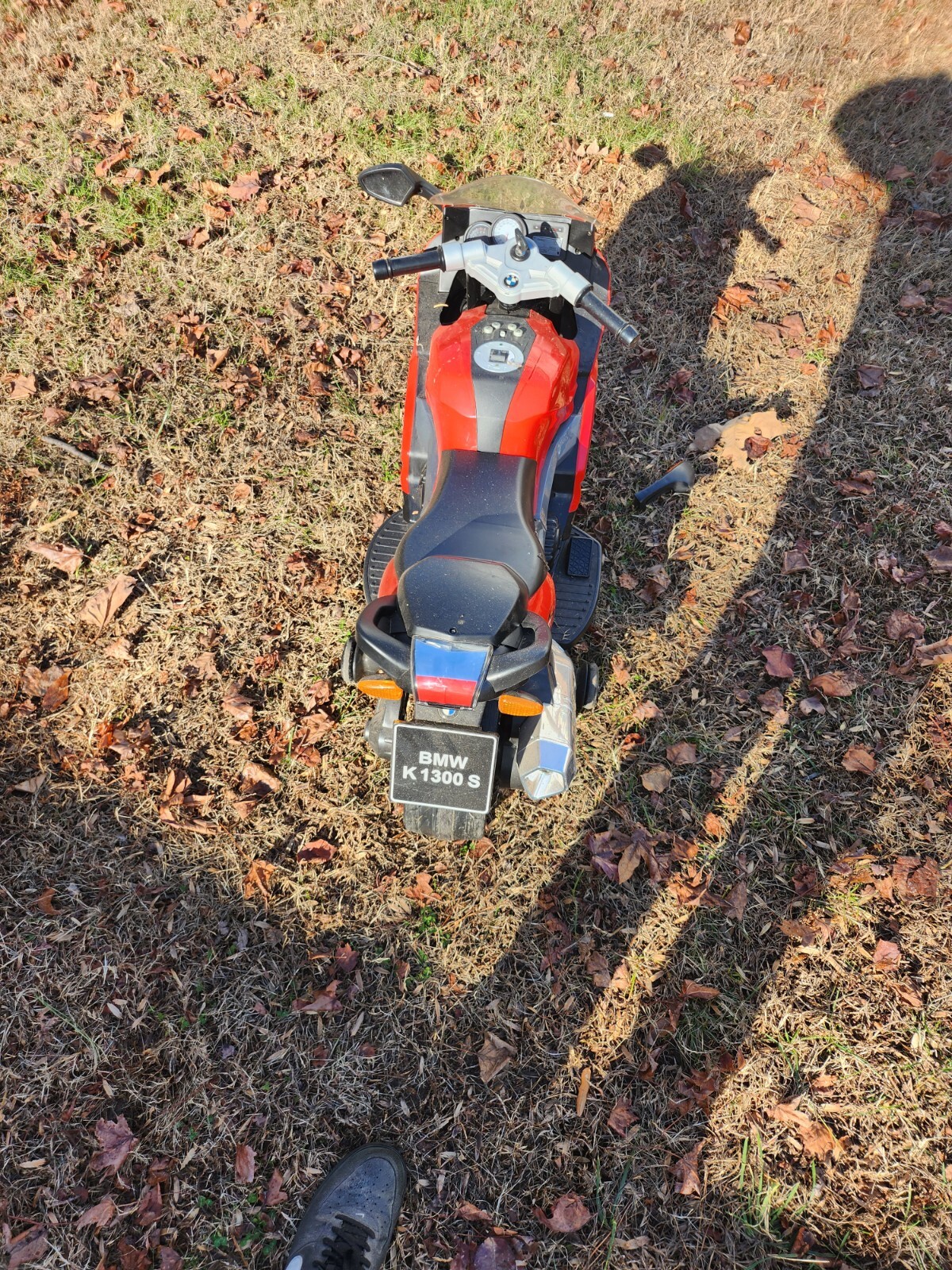 BMW Motorcycle 6V Kids Ride On Licensed Electric 3 Wheels Bicycle w/ Music Red