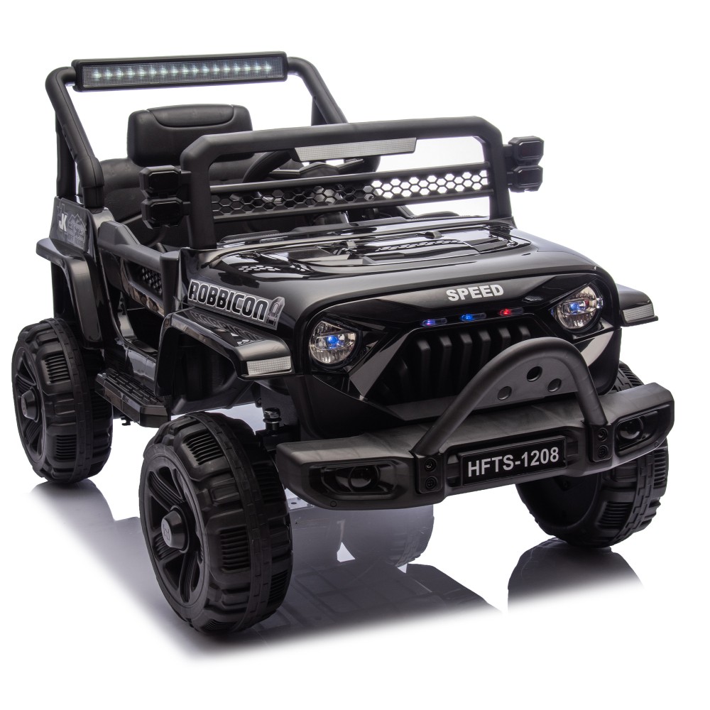 12V Kids Ride On Electric Truck Car W/Parents Control,2WD,Four-wheel suspension