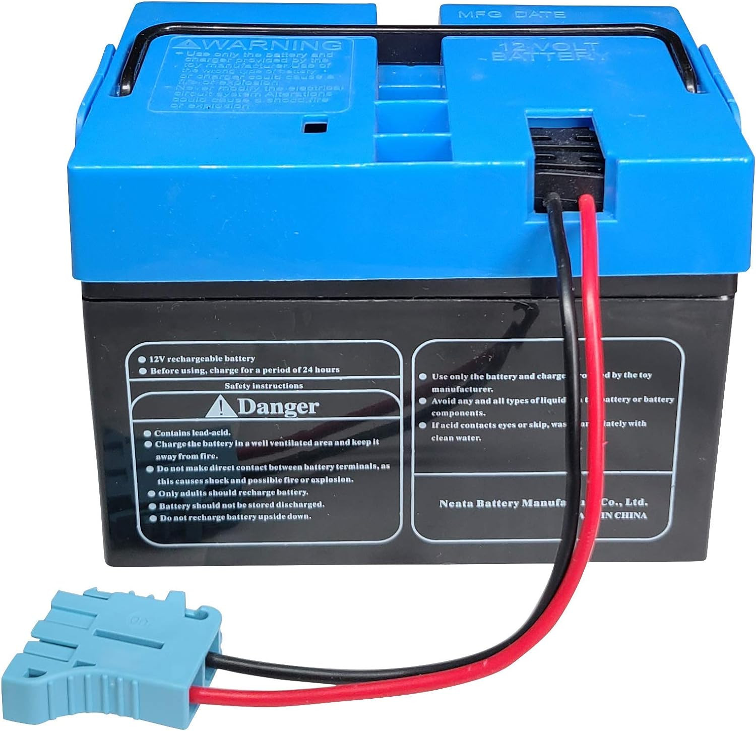 12V 12Ah Battery for Peg-Perego 12 Volt for John-Deere Gator Polaris RZR 900 Chi