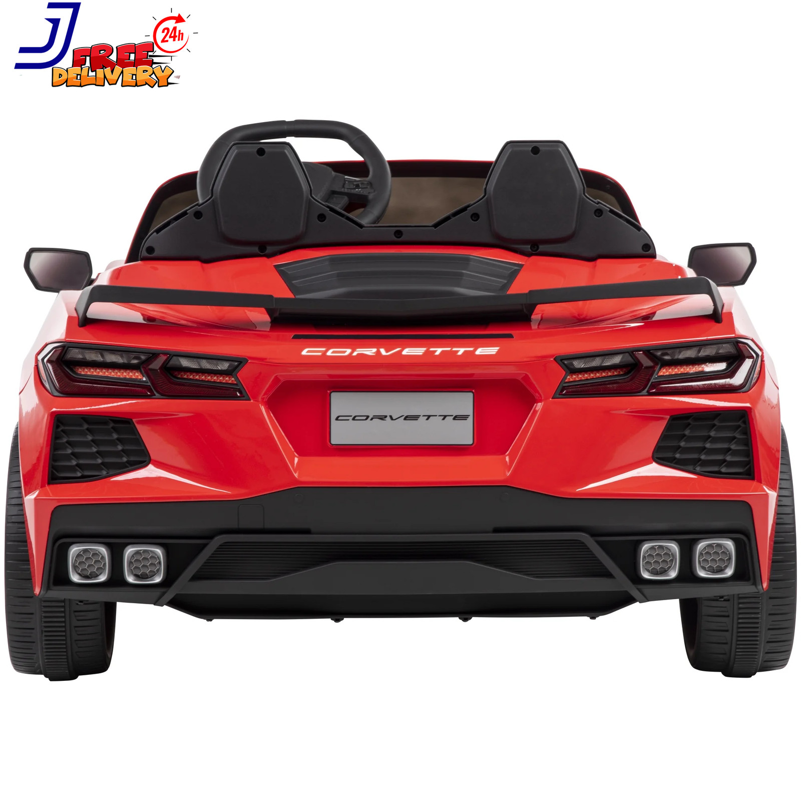 12V Corvette Stingray Battery Powered Ride-On Car Children Ages 3+ Sounds