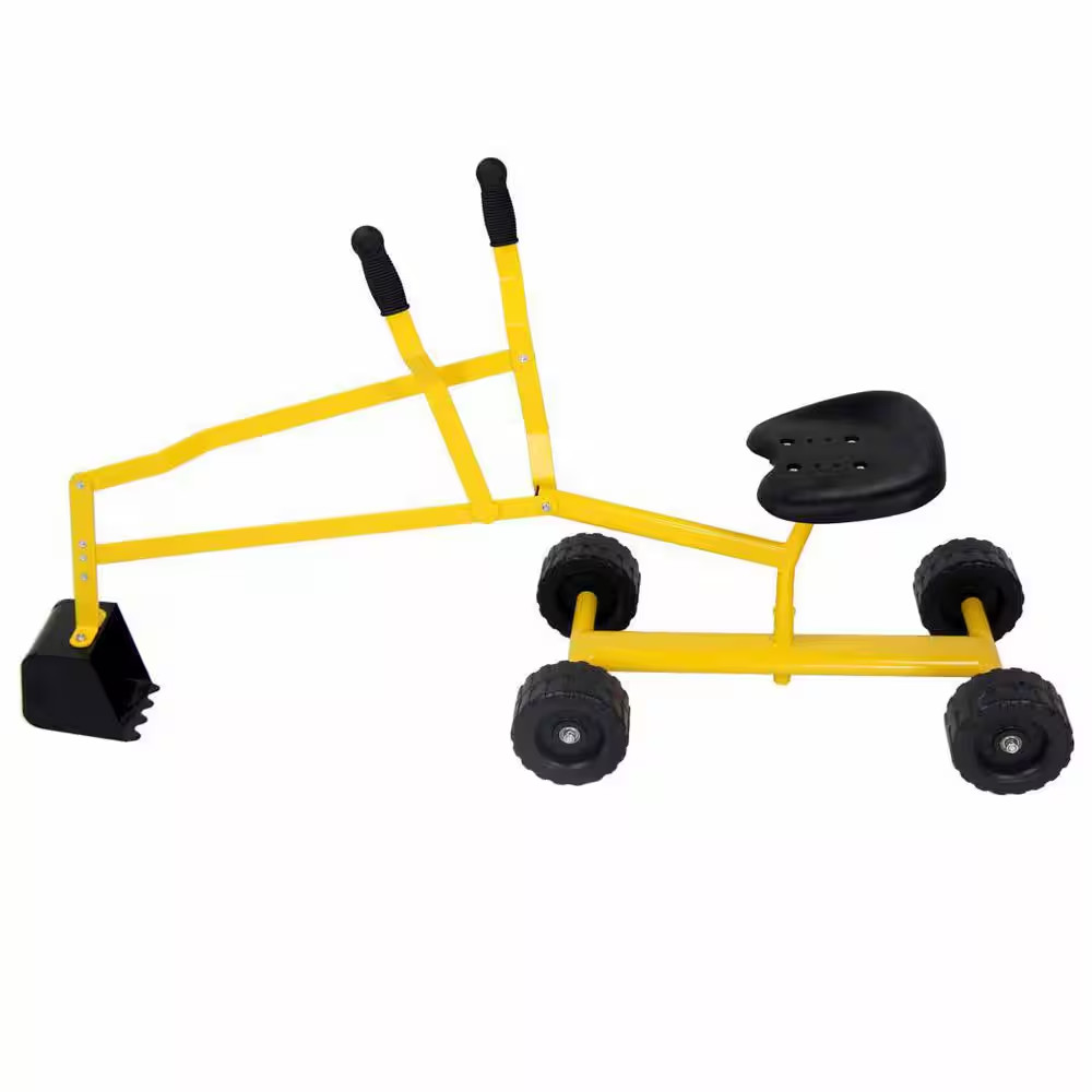 Sand Digger Heavy Duty Digging Scooper Kid Ride-On Digging Excavator for Sand To