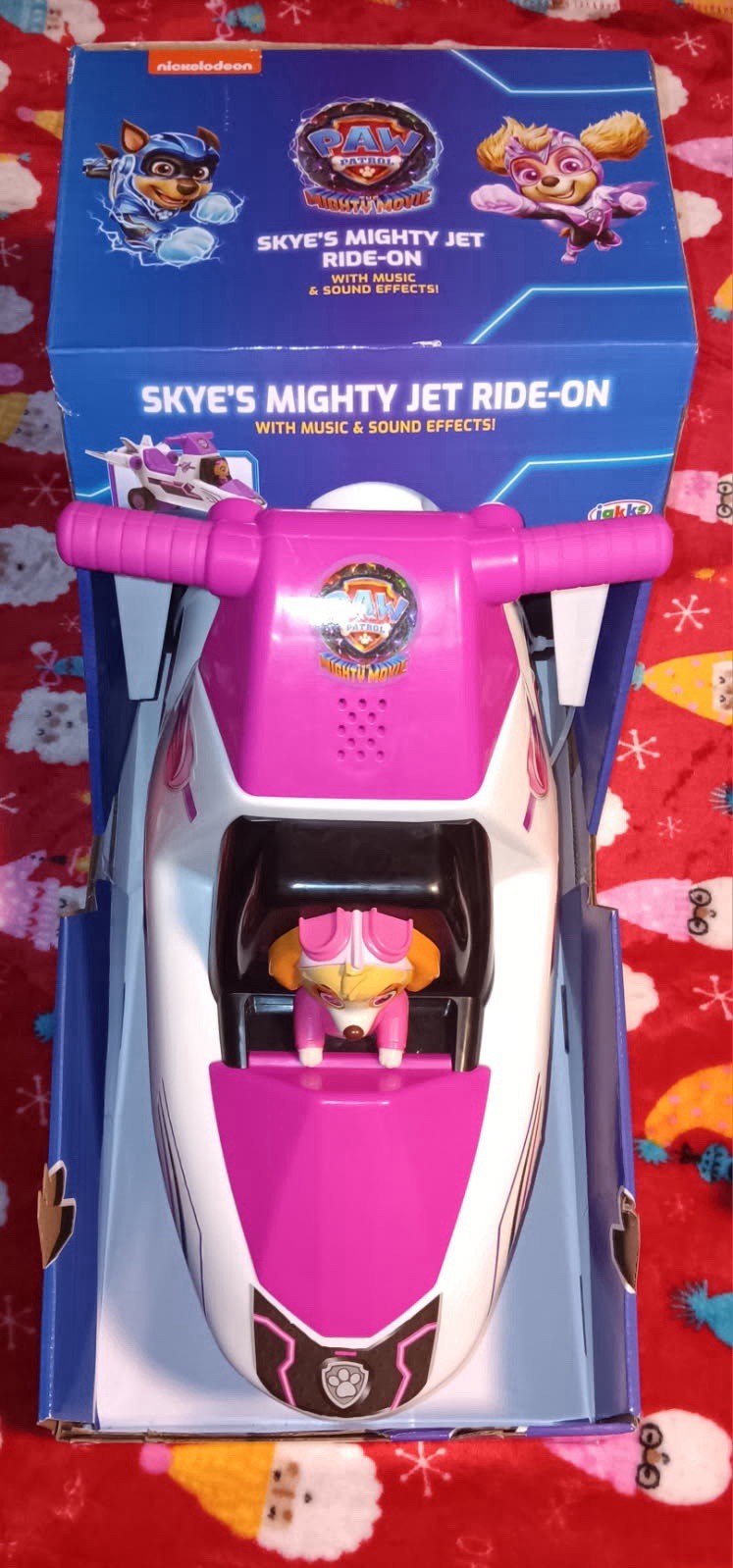Paw Patrol Ride On – Skye’s Mighty Jet RideOn with Music & Sounds