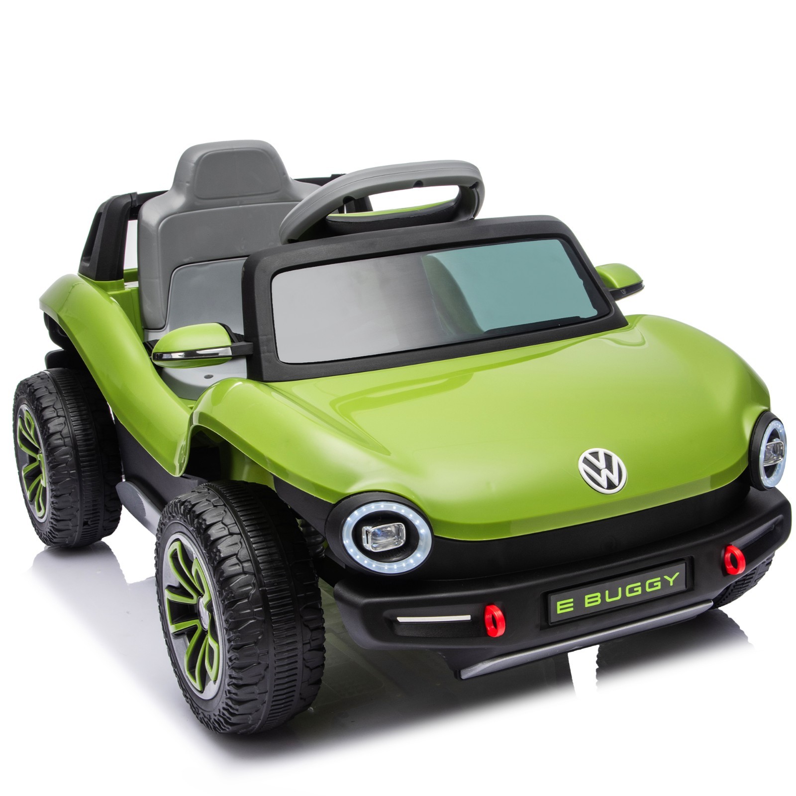 12V Kids Electric Car Ride on Toy Licensed Beetle Truck with Remote for Kids 3-5
