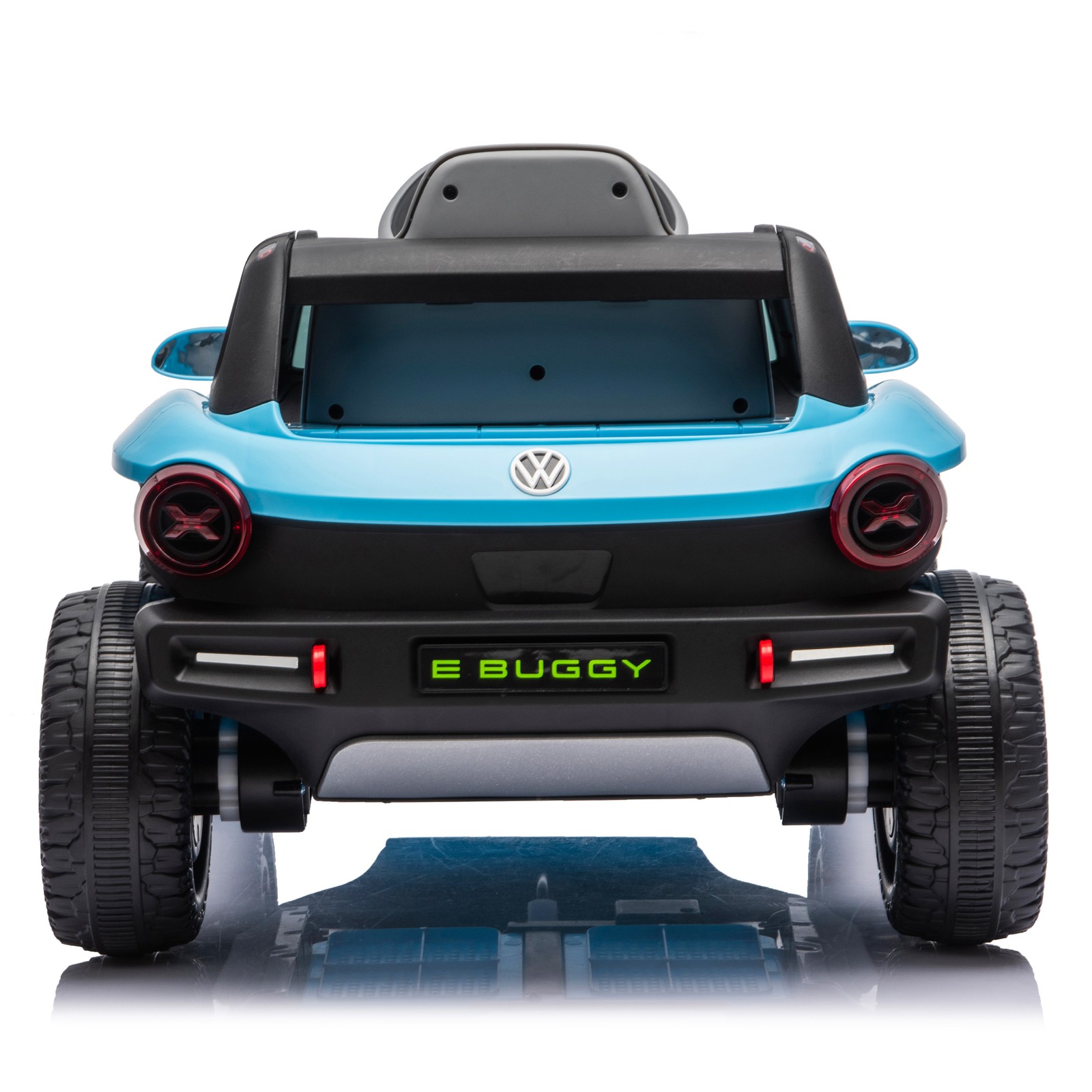 12V Licensed Volkswagen Beetle Kids Ride On Electric Car Speeds 1.5-2.5MPH Blue