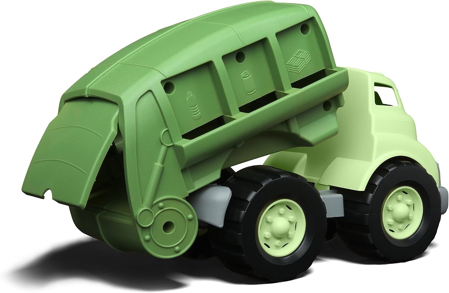 Kids Educational Recycling Truck – BPA Free Green Toy for Fine Motor Skills 12M+