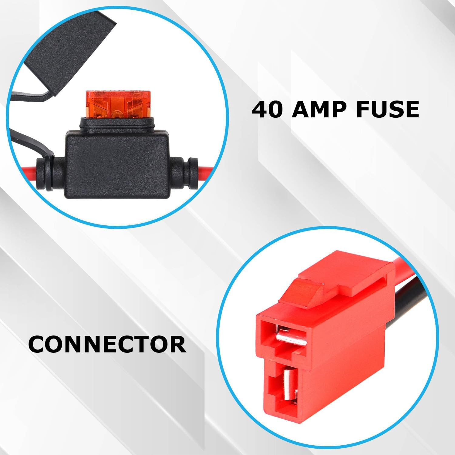 Drop in Replacement for 12V Ride on Vehicle with 7Ah Battery Kit and Harness wit