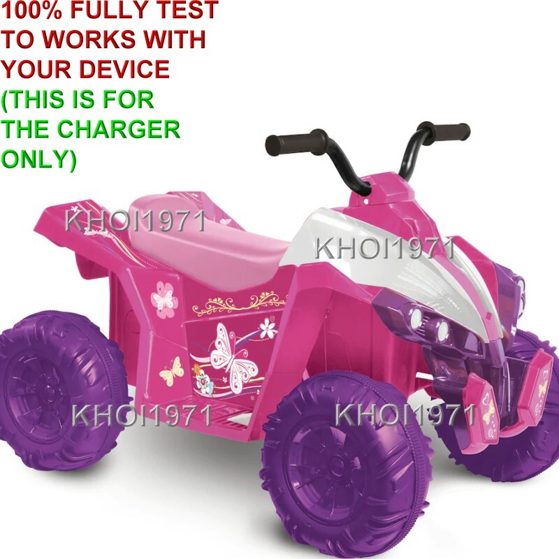 Charger AC adapter 1313 National Products KID MOTORZ Quad Monster ride on 12V BA