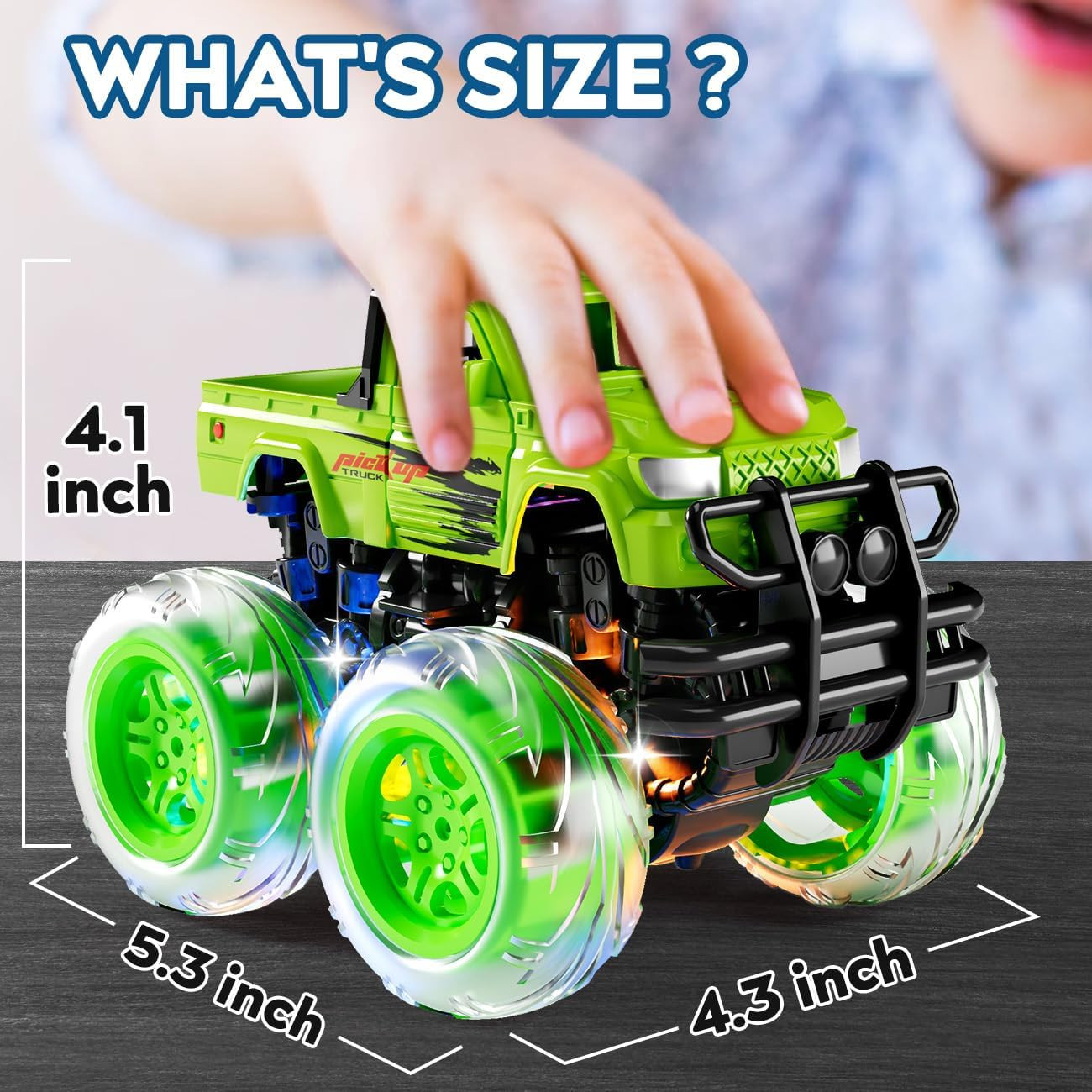 Monster Truck for Boys Age 4-7: outside Toys for Toddlers 1-3,Trucks for Todd…