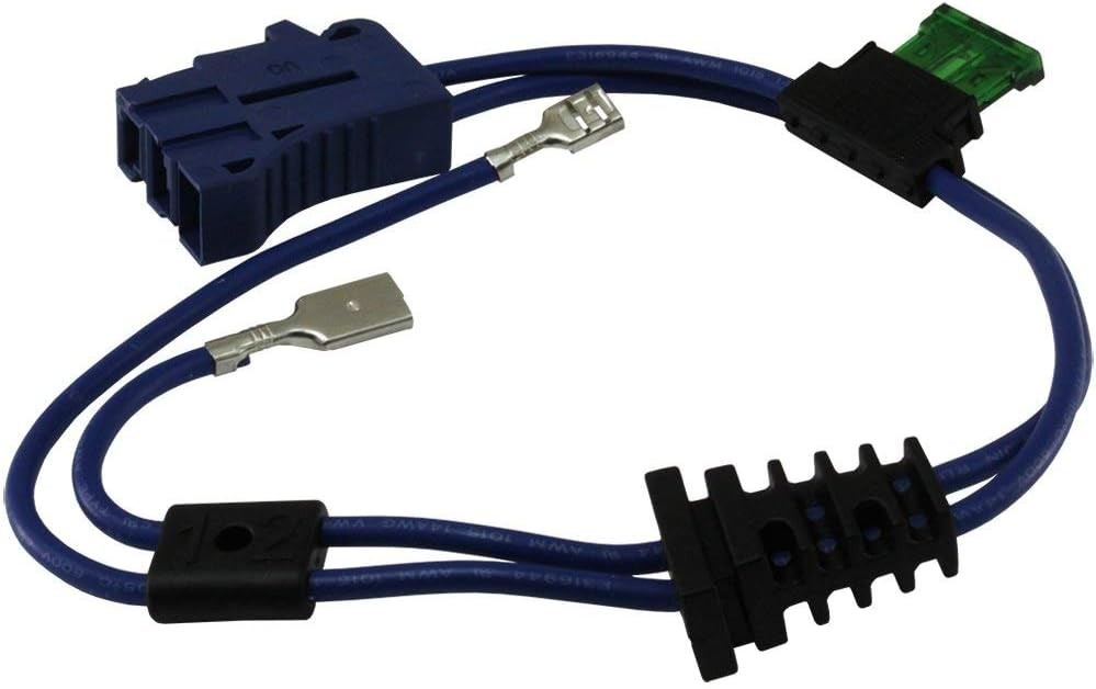 New Blue Peg Perego 12V Battery Connector for Gaucho, Gator & Sportsman