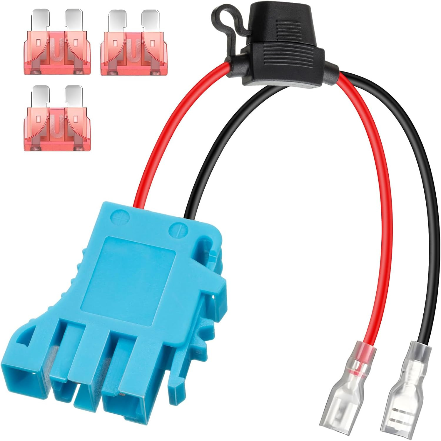 12 AWG Wire Harness Connector Replacement Compatible with Peg-Perego 12 Volt SLA