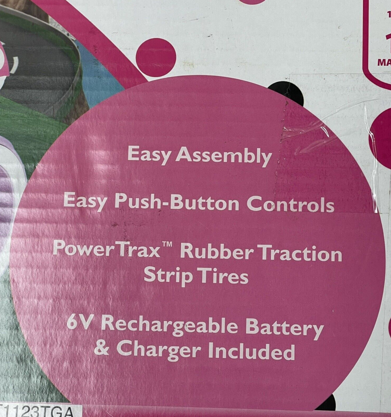 New Disney Junior Minnie Mouse 6V Battery-Powered Ride-On Kids Power Trax 18m+