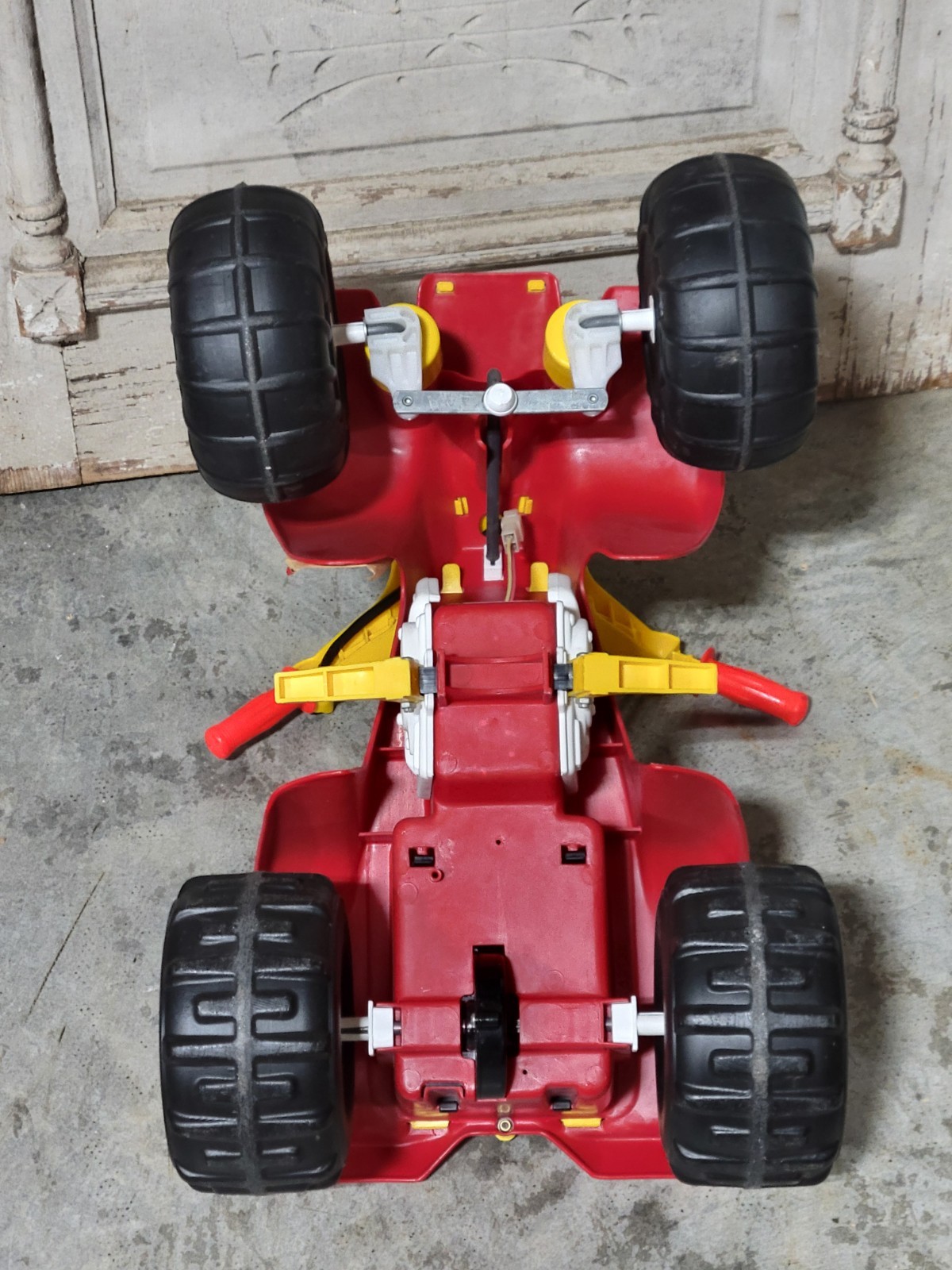 ​Vintage 1995 Power Wheels Lil Kawasaki ATV 6V Ride On Toy Fisher Price FP USA