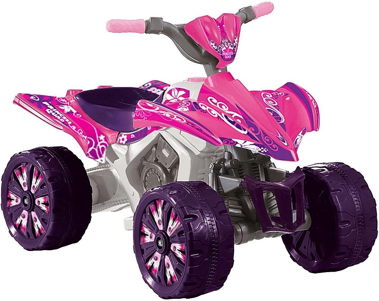 6V Xtreme Quad in Pink – Fun and Easy Ride-On for Adventures Up to 66 lbs