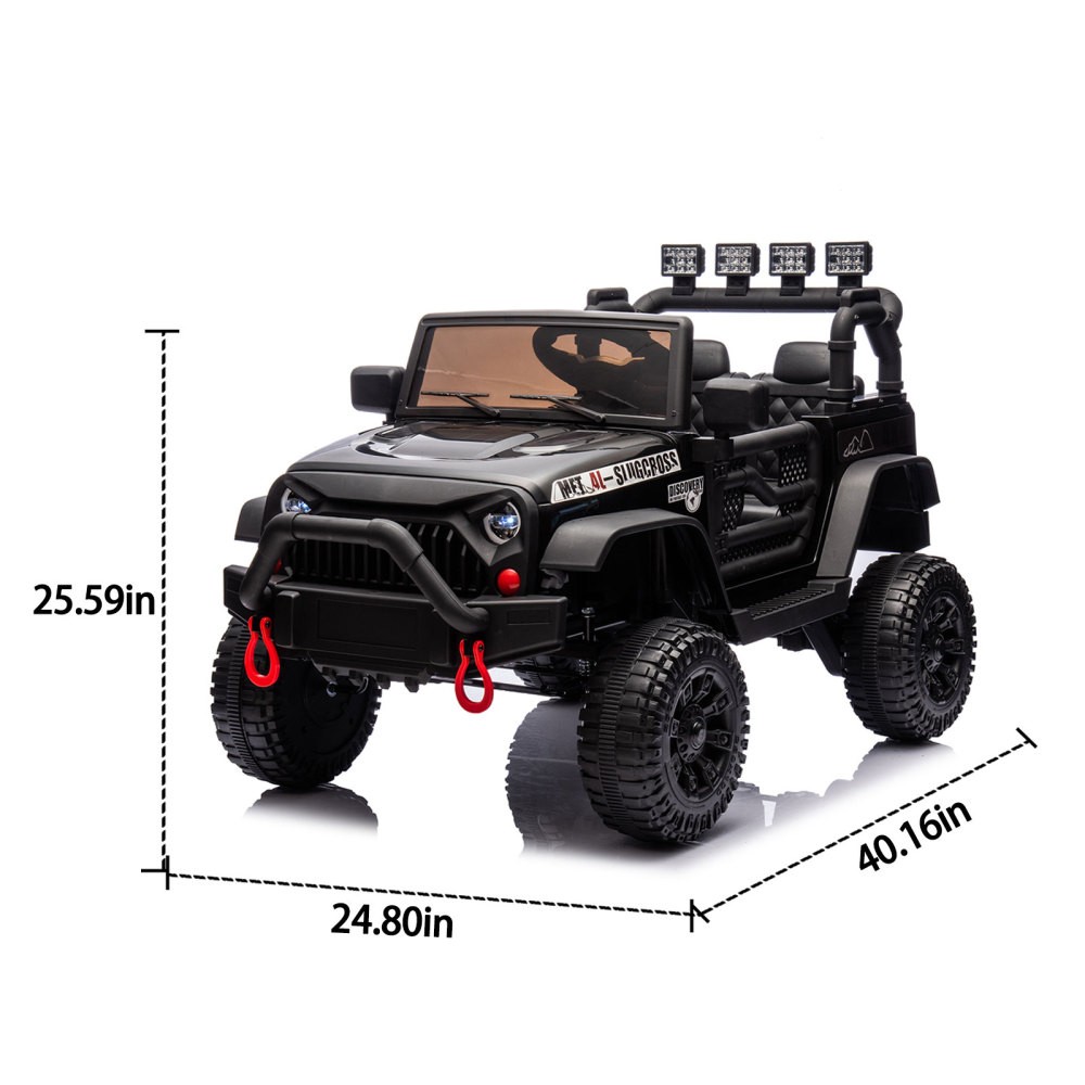 24V Kids Ride On Car W/Parents Remote Control,400W Motor for Kids Aged 3+.