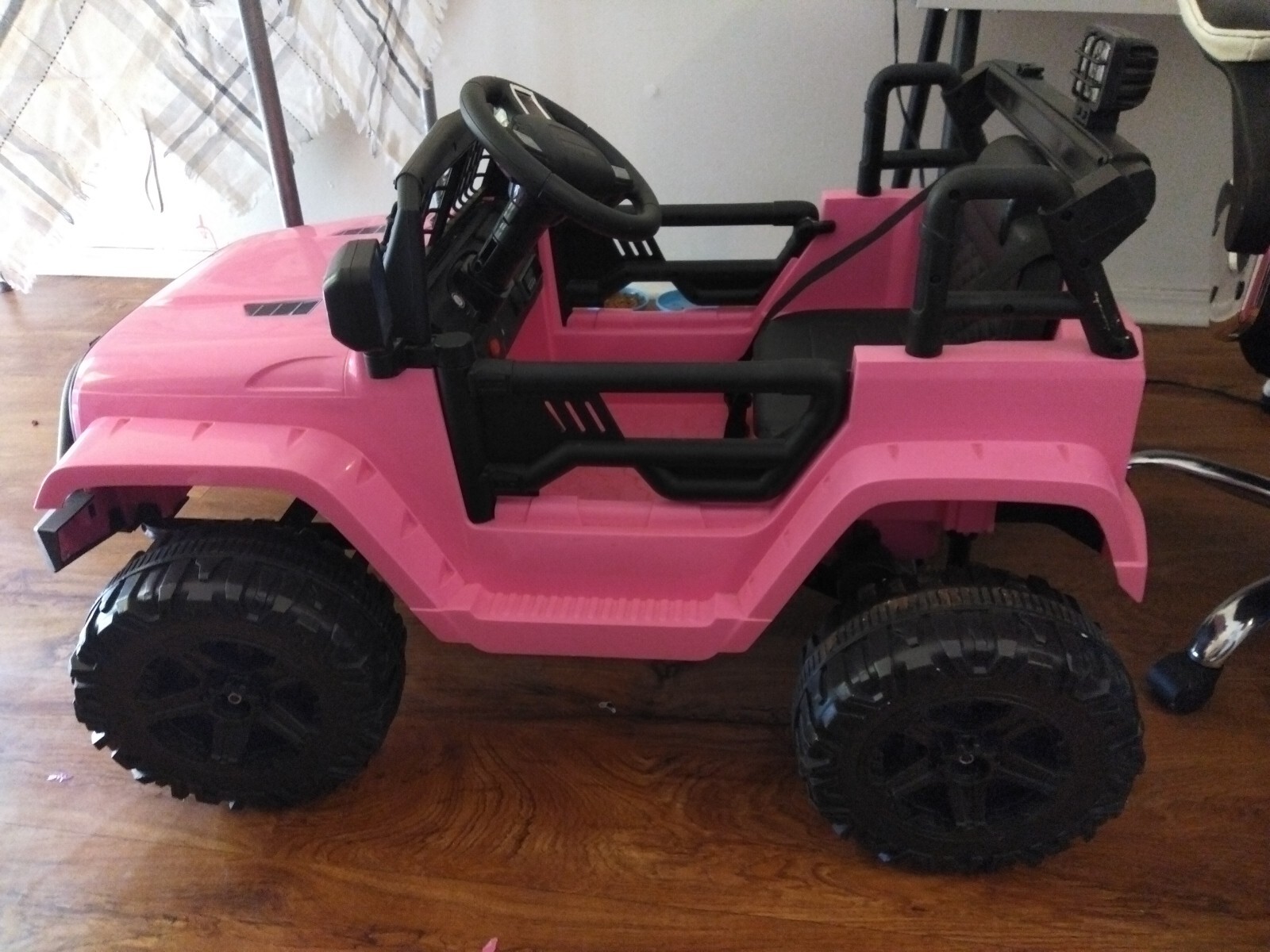 Girls Pink Ride In Jeep! Barely Used. Just Needs A Good Home And A Good Bath!