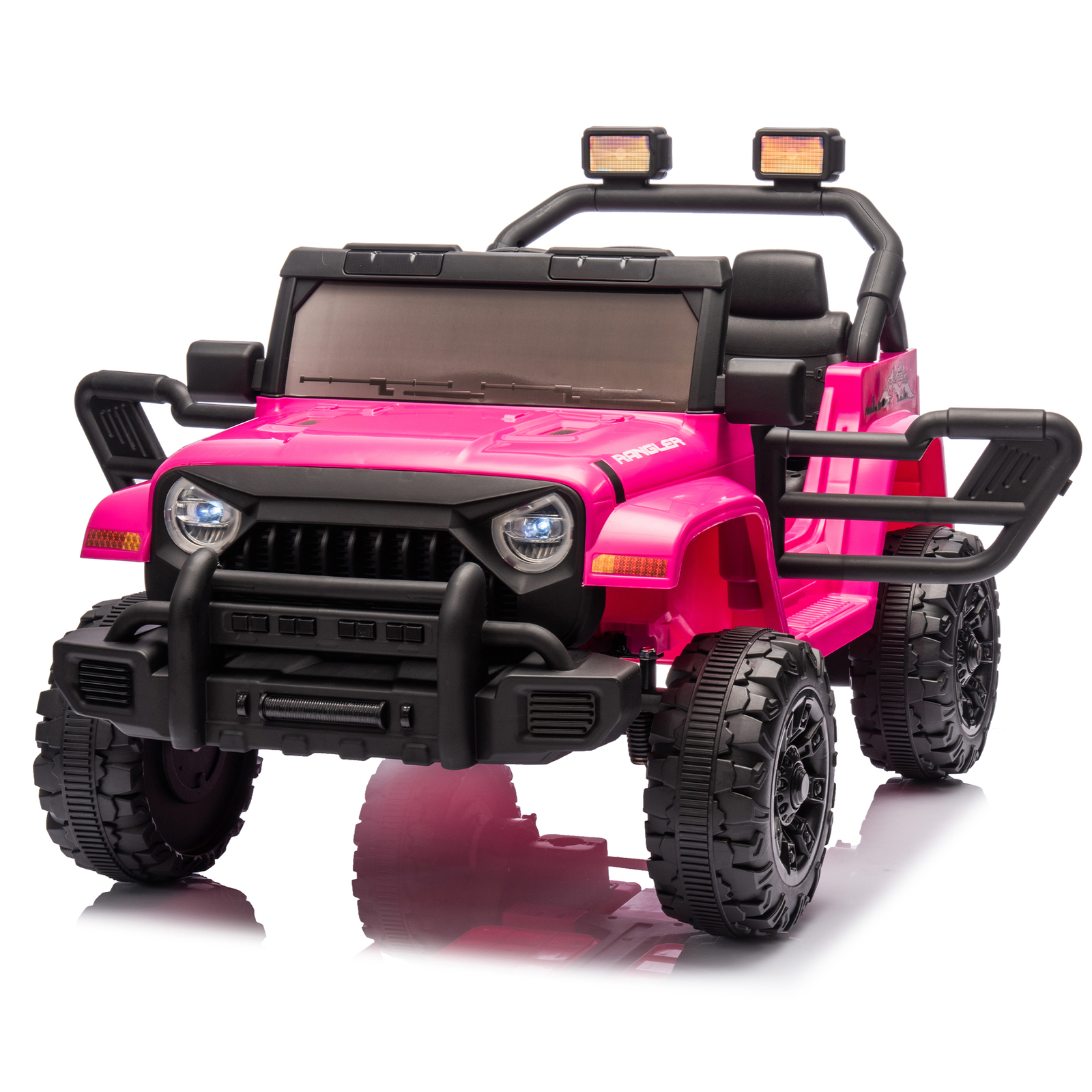 12V Kids Ride on Toys Electric Car W/Parents Control,Dual Drive, Four-wheel.MP3