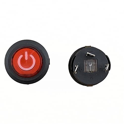2PCS Push Button Power Supply Switch Start Button Switch for ChildrenElectric