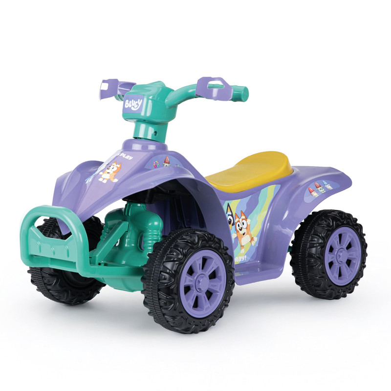Voyager Bluey 6V Atv Quad For Kids – Powerful And Safe Ride-On Toy Rechargeable